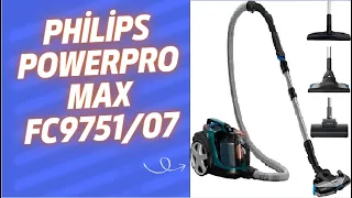 Philips Powerpro Max Torbasız Elektrikli Süpürge (FC9751/07) Kutu Açılışı, Parçaları, Özellikleri
