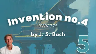 Invention no.4 in D minor (BWV 775) by J. S. Bach: Trinity Grade 5 Piano