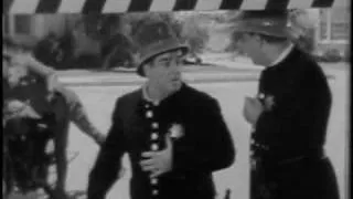 Abbott and Costello -Keystone Cops - Have Badge Will Chase - 8mm Film Transfer - 3 min.
