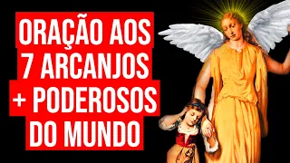 ORAÇÃO AOS 7 ARCANJOS MAIS PODEROSOS DO MUNDO | Ouça Enquanto Dorme