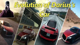 Evolution of Darius' Audi in Need for Speed