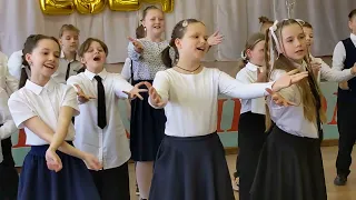 Выступление 4Г класса / Performance by 4Г school class / Школьный выпускной, 2024