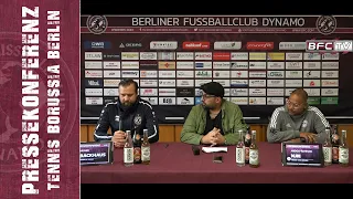 08.Spieltag - Regionalliga Nordost - BFC Dynamo - Tennis Borussia Berlin 4:1 - 08.10.2022 - PK