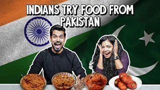 Indians Try Food From Pakistan | Ok Tested