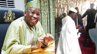 SEE HOW SECURITY MEN STOPPED ABDULMUMIN JIBRIN FROM CONGRATULATING GANDUJE