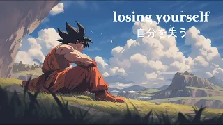 Losing Yourself • Dragon Ball inspired ambient lofi music | chill beats to relax/study to