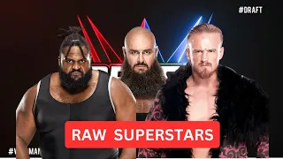 WWE Draft 2024 - Raw Selected Superstars