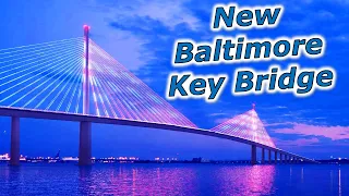 New Key Bridge Design  | Baltimore Bridge Collapse