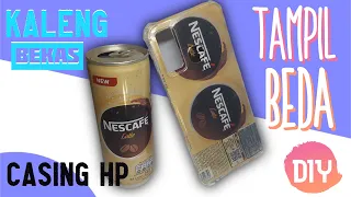 DIY I CASING HP KALENG MINUMAN BEKAS I PHONE CASE I BUKAN KALENG KALENG BIASA 2022