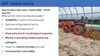 Anaerobic Soil Disinfestation: Selecting the Right Carbon Source and Application Rate