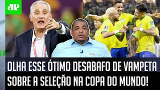 "ISSO É MENTIRA, irmão! A Seleção Brasileira é..." OLHA como Vampeta MANDOU A REAL na Copa do Mundo!