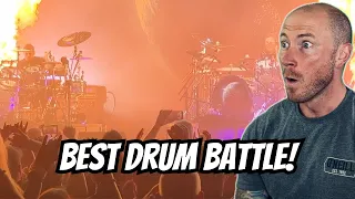 Drummer Reacts To - Godsmack - Drum Battle Sully Erna vs Shannon Larkin FIRST TIME HEARING