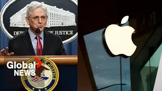 US sues Apple over "smartphone monopoly" in antitrust lawsuit