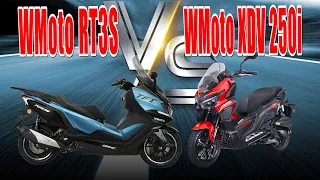 2023 WMoto XDV250i vs 2023 WMoto RT3s