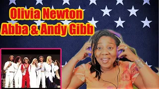 Olivia NewtonJohn - ABBA & Andy Gibb - Reaction