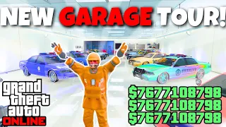 My GTA 5 Modded Cars Garages Tour! (GTA 5 Online Modded Car Garage Showcase 2024)