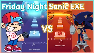 Tiles Hop - Friday Night Funkin South VS Hide And Seek - Sonic EXE | V Gamer