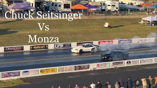 Street outlaws No prep kings: Virginia Motorsport park- Chuck Seitsinger vs Monday- grudge