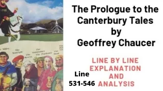 The Prologue to the Canterbury Tales by Geoffrey Chaucer | Plowman | Line 531 to 546 Urdu Hindi