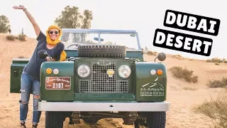 DUBAI DESERT SAFARI & DESERT CAMP!