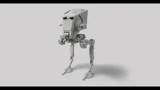 Starwars AT-ST print and build by FAB365