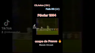 CS.Avion - PSG , coupe de France 1994 ... le but de Marek Olczak pour avion.