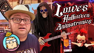 New Halloween Animatronics at Lowe's - 2023 - Pennywise, Leatherface and Much More!