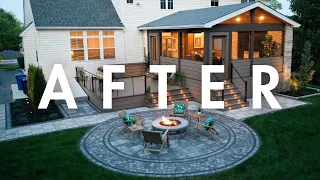 FULL BUILD TIME LAPSE - Epic Screen Porch and Patio!