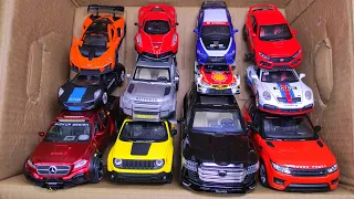 Box Full of Cars Mclaren, BMW, Ferrari, Mini Cooper, Toyota, Honda, Lamborghini, Daihatsu, Wuling