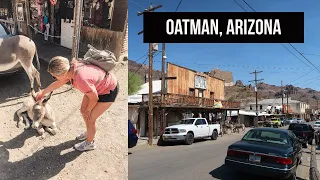 OATMAN, ARIZONA [GHOST MINING TOWN!!]