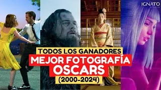 OSCARS: GANADORES A MEJOR FOTOGRAFÍA (2000-2024)