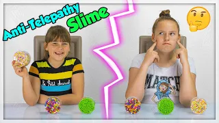 TWIN ANTI-TELEPATHY SLIME CHALLENGE !