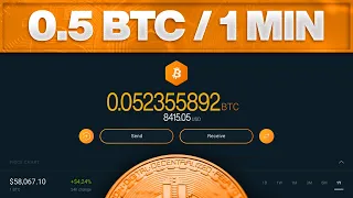 Mine BITCOIN With FREE BITCOIN MINING SOFTWARE In 2023 - 0.5 BTC Every 60 Seconds