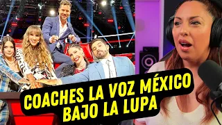 LA VOZ MÉXICO / ANALIZO A LOS " COACHES" / Vocal coach reaction & analysis