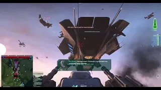 Planetside 2:  Nightmare in sky! Bastion vs Bastion!