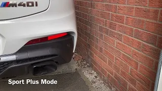 BMW X4 M40i sound, exhaust cold start