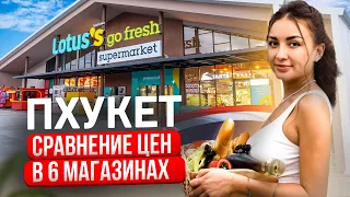 Сравнение цен на продукты на Пхукете: где выгоднее покупать?