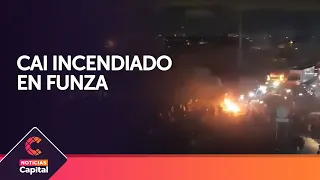Incendian un CAI en el municipio de Funza