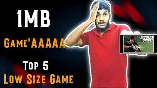 1MB Game 🔥 Top 5 Low Size Games in Android | Kumari Gamer
