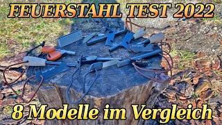 FEUERSTAHL Vergleich 2022 - 8 Modelle im Test - Light my Fire, Bush Gear - Das beste Feuerstahl