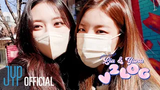 [ITZY(있지) V2LOG : Hello 2022] LIA & YUNA (궁합즈/룸메즈🧸/타로카드/브런치/카페/스무살선물)