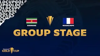 2021 Gold Cup | Suriname vs Guadeloupe