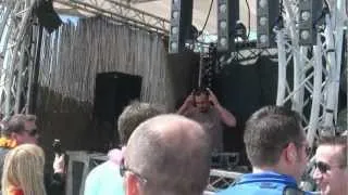 Basil O'Glue playing Dropout (Wellenrausch Mix) @ Luminosity Beach Festival 2012 Part 11