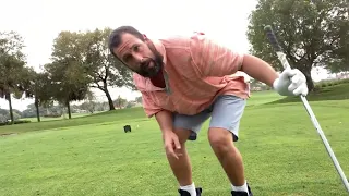 Adam Sandler Recreates ‘'Happy Gilmore’ Golf Swing