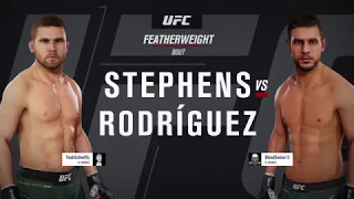 Yair Rodriguez v  Jeremy Stephens