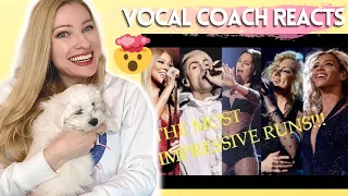 Vocal Coach Reacts: The MOST IMPRESSIVE Runs & Riffs - Singers