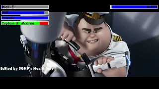 Wall-E (2008) Final Battle with healthbars 2/2