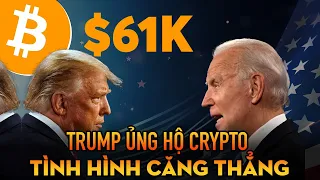 1892 - Trump Ủng Hộ Crypto, Về Phía Biden Thì.... Tình Hình Căng Thẳng Trước Bầu Cử