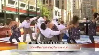 JK Wedding Entrance Dance on Today Show - Live Performance