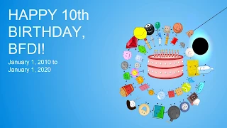 Happy 10th Birthday, BFDI!
